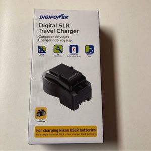 Digipower DSLR-500 travel charger for Nikon D-SLR Camera Batteries (DSLR-500N)